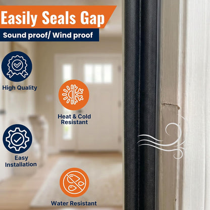 Kerf Door Weatherseal – Secure Protection Against Drafts, Wind, Rain & Noise