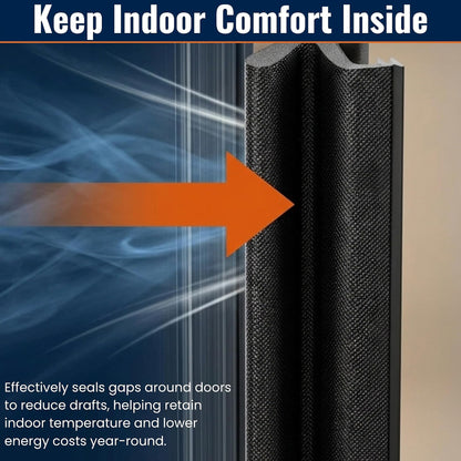 Kerf Door Weatherseal – Secure Protection Against Drafts, Wind, Rain & Noise