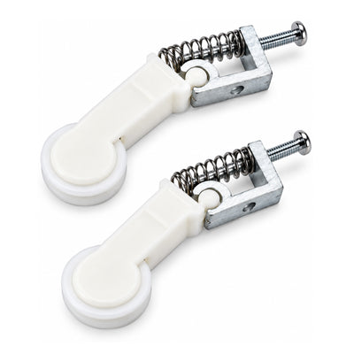 Sliding Screen Door Roller for Yale Ogron – 1" Nylon Wheel Adjustable – 2 Pack