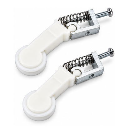 Sliding Screen Door Roller for Yale Ogron – 1" Nylon Wheel Adjustable – 2 Pack