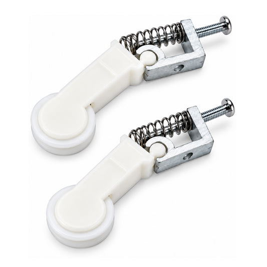 Sliding Screen Door Roller for Yale Ogron – 1" Nylon Wheel Adjustable – 2 Pack
