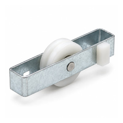 Sliding Window Roller Assembly – 5/8" Nylon Wheel, 1-1/2" Metal Housing – 2 Pack