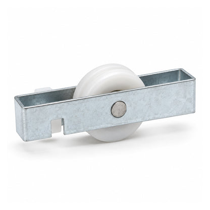 Sliding Window Roller Assembly – 5/8" Nylon Wheel, 1-1/2" Metal Housing – 2 Pack