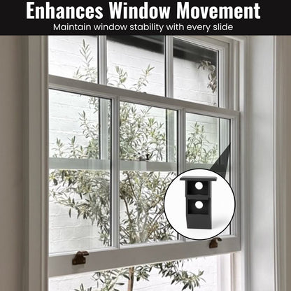 Nylon Window Sash Cam Replacements for Channel Balances – Black or White, 2-Pack & 10-Pack