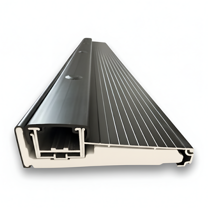 Aluminum Adjustable Exterior Door Threshold, Black, 36 in Length