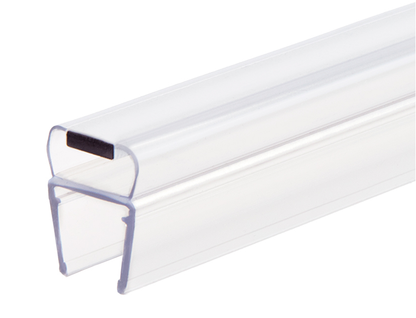 KC Hardware Magnetic Shower Door Seal Set of 2 for 3/8" Glass, 135°, 95"